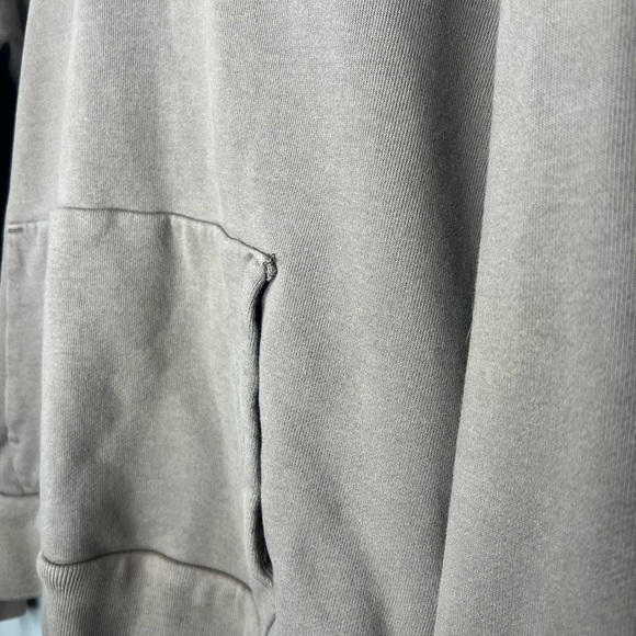 Everlane Hoodie Women’s XS Brown Pullover Sweatshirt Terry Organic Cotton - Picture 4 of 9